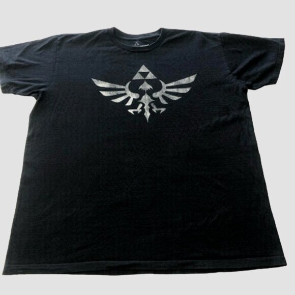 THE Legend of Zelda Black Graphic T Shirt Unisex Size XL Unisex - Picture 1 of 7